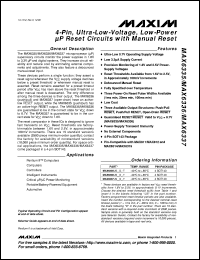 MAX6361PUT26-T Datasheet