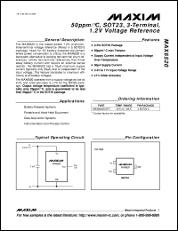 MAX6713ZEXS-T10 Datasheet