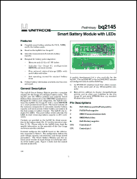 BQ2145MODULE Datasheet