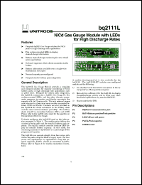 BQ2111LB-KT Datasheet