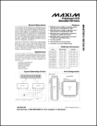 MAX747C/D Datasheet