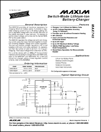 MAX767CAP Datasheet