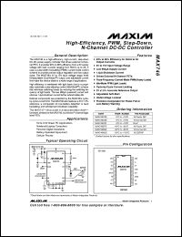 MX7524LCSE Datasheet