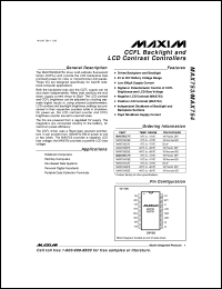 MAX770C/D Datasheet