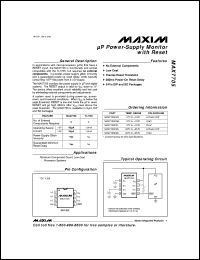 MAX795TESA Datasheet