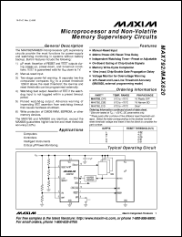 MAX812LEUS-T Datasheet