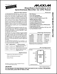 MAX819MESA Datasheet