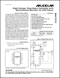 MAX821RUS-T Datasheet