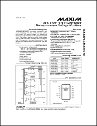 MAX844C/D Datasheet