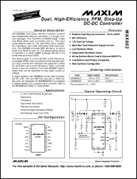 MAX870EUK/D Datasheet