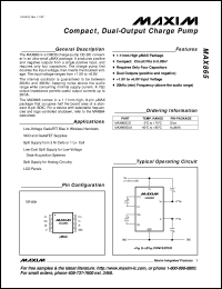 MAX876AESA Datasheet