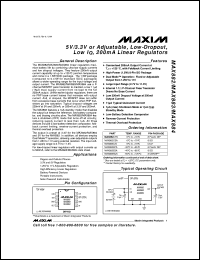 MAX8867EUK32-T Datasheet