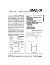 MAX8875EUK33-T Datasheet
