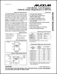 MAX890LESA Datasheet