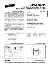 MAX892C/D Datasheet