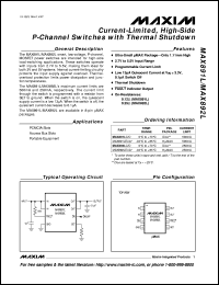 MAX9077ESA Datasheet