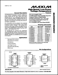 MAX920EUK-T Datasheet