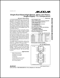 MAX944CSD Datasheet