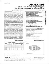 MAX9690CPA-4 Datasheet