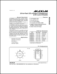 MAX998EUT-T Datasheet