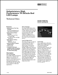 HLMP-Q105A Datasheet