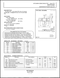 MGF2430A Datasheet