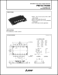 PM75CTK060 Datasheet