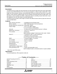 M30218F6-AXXXFP Datasheet