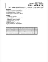 FU-319SPP-CV6 Datasheet
