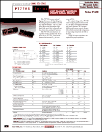 PT7705N Datasheet