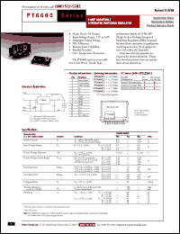 PT6601-H Datasheet