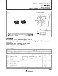 BCR6AM Datasheet