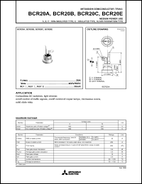 BCR20AM-8 Datasheet