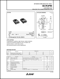 BCR3PM Datasheet