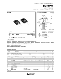 BCR5PM Datasheet