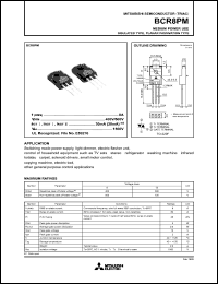 BCR8PM Datasheet