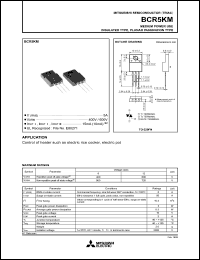 BCR5KM Datasheet