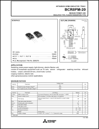 BCR8PM-8L Datasheet