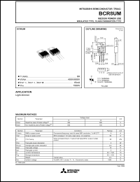 BCR8UM Datasheet