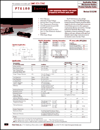 PT6101C Datasheet