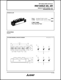 RM100SZ-6R Datasheet