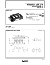 RM200DA-24F Datasheet