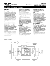 PM7325 Datasheet