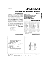 MX7523LCWE Datasheet