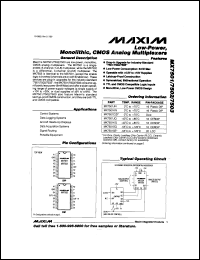 MX7545GUD Datasheet