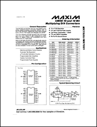 MX7542GKCWE Datasheet