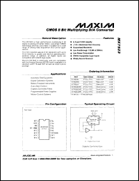 MX7543JCWE Datasheet