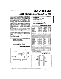 MX7672BE03 Datasheet