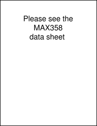 MAX156BCWI Datasheet