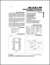 MAX195BC/D Datasheet
